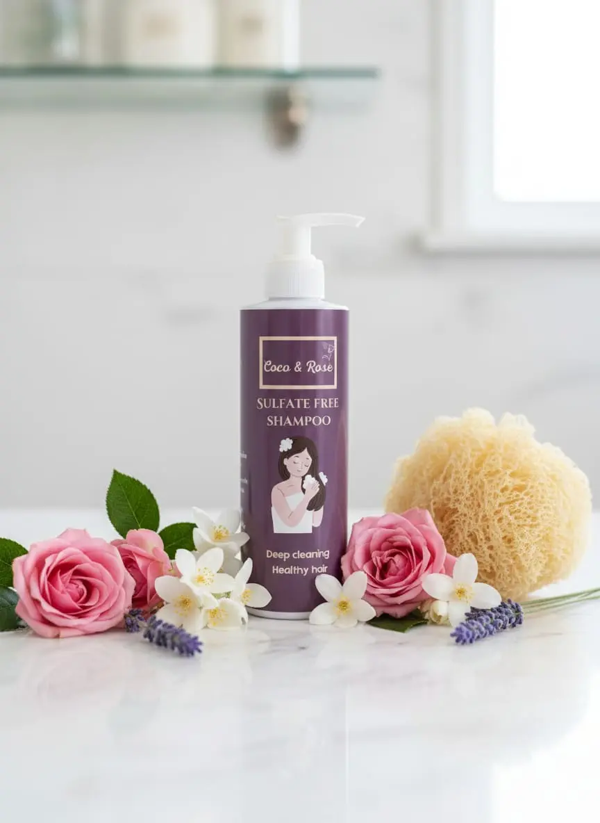 Free Sulfate Shampoo by Coco and Rose Cosmetics